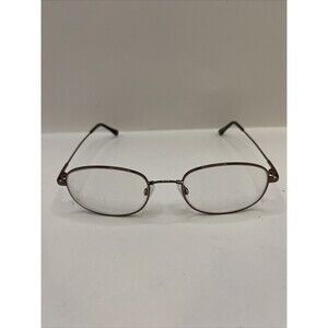 Montreaux Eyeglasses Frames Only Median Brown Memory Metal 54-20-145
